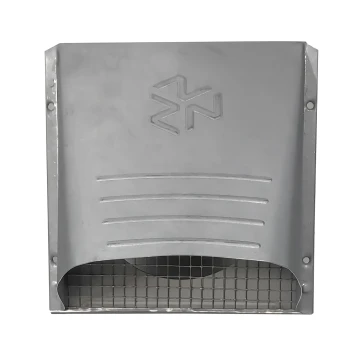 GWM404 P-Tanium™ Galvanized Wide Mouth Hood with 1/4-in